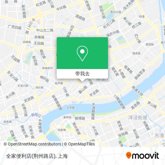 全家便利店(荆州路店)地图