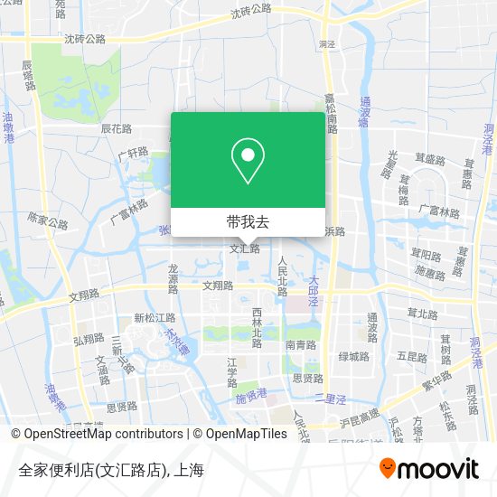 全家便利店(文汇路店)地图