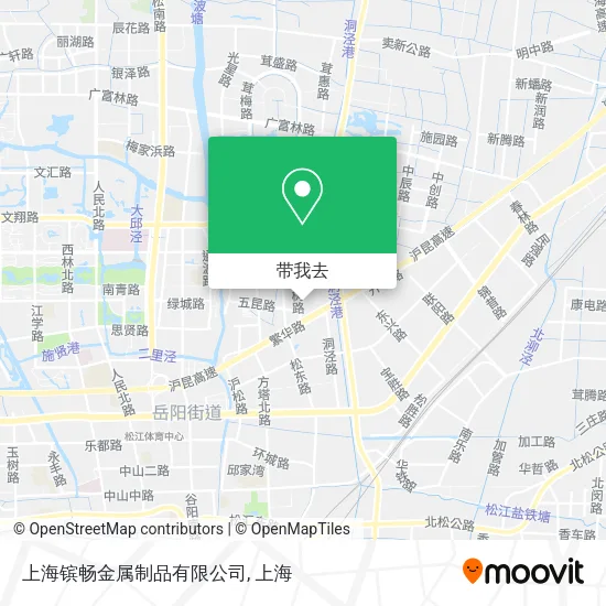 上海镔畅金属制品有限公司地图