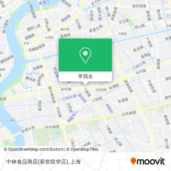 中林食品商店(新世联华店)地图
