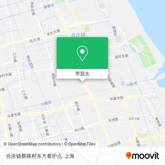 合庆镇蔡路村东方看护点地图