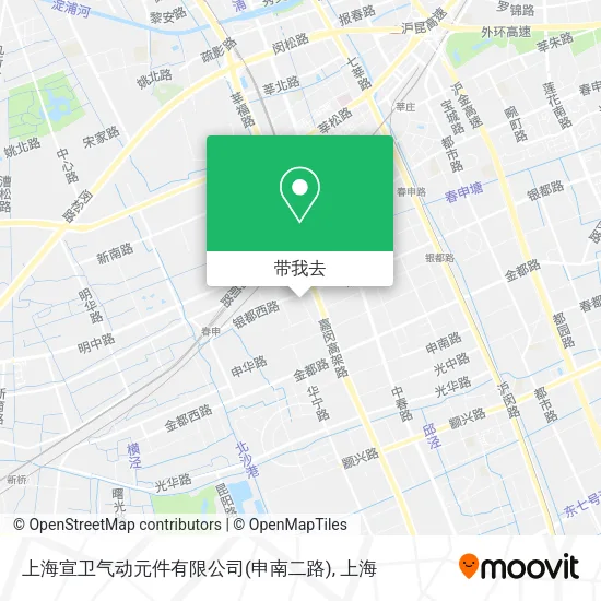 上海宣卫气动元件有限公司(申南二路)地图