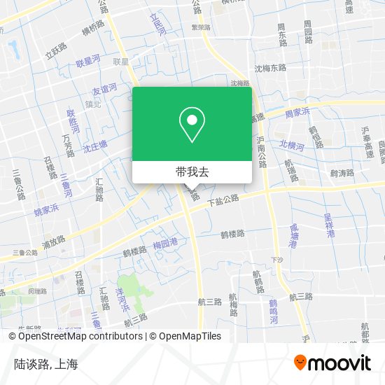 陆谈路地图