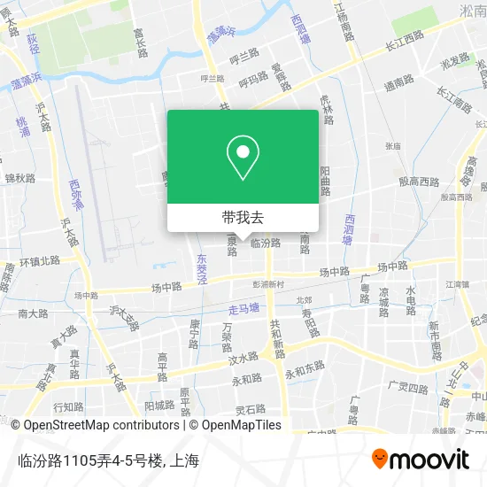 临汾路1105弄4-5号楼地图