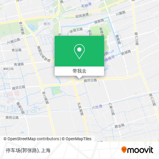 停车场(郭张路)地图