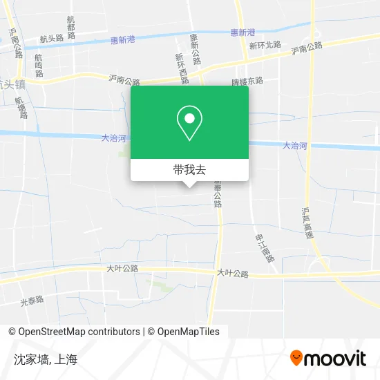 沈家墙地图