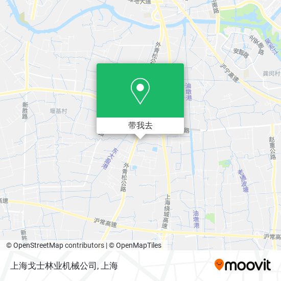 上海戈士林业机械公司地图