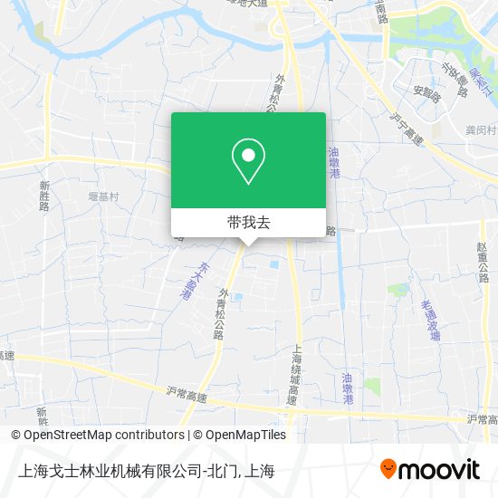 上海戈士林业机械有限公司-北门地图