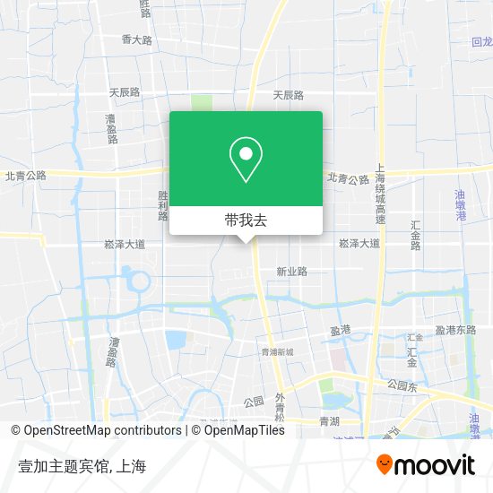 壹加主题宾馆地图