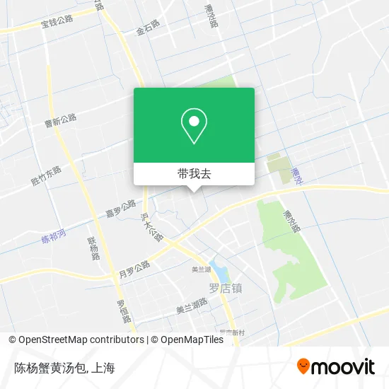 陈杨蟹黄汤包地图