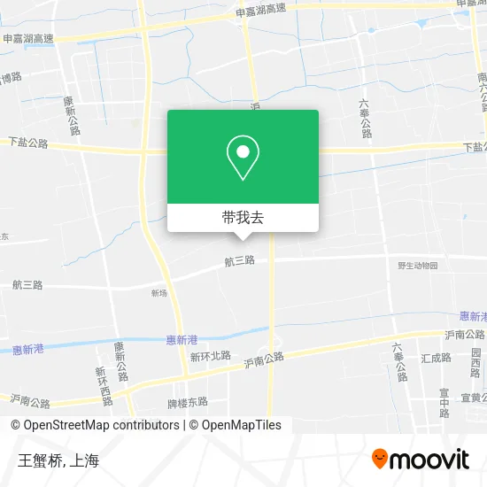 王蟹桥地图