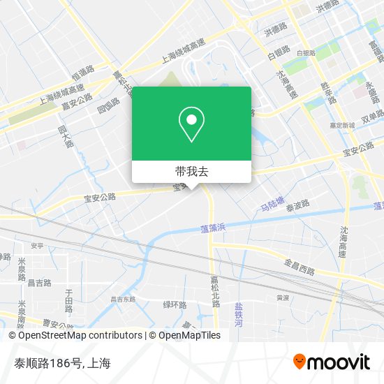 泰顺路186号地图