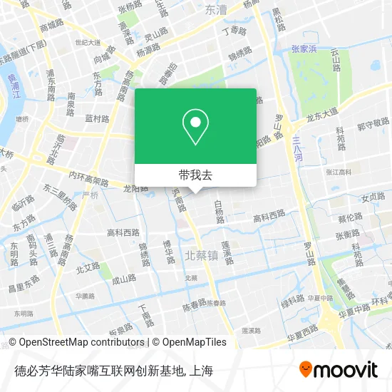德必芳华陆家嘴互联网创新基地地图