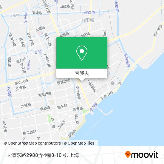 卫清东路2988弄4幢8-10号地图