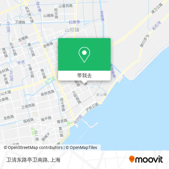 卫清东路亭卫南路地图