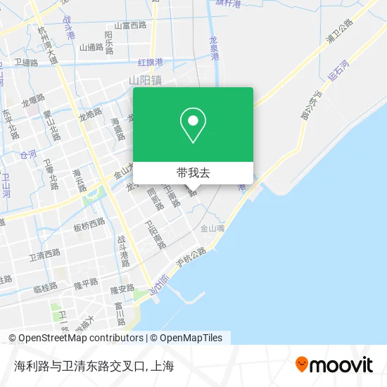 海利路与卫清东路交叉口地图