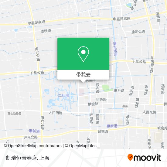 凯瑞恒青春店地图