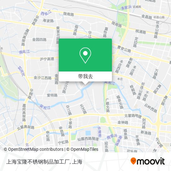 上海宝隆不锈钢制品加工厂地图