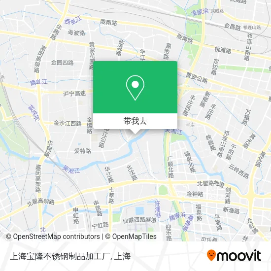 上海宝隆不锈钢制品加工厂地图