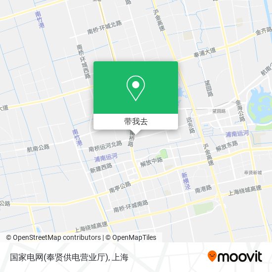 国家电网(奉贤供电营业厅)地图