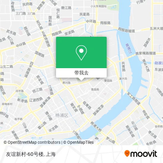 友谊新村-60号楼地图