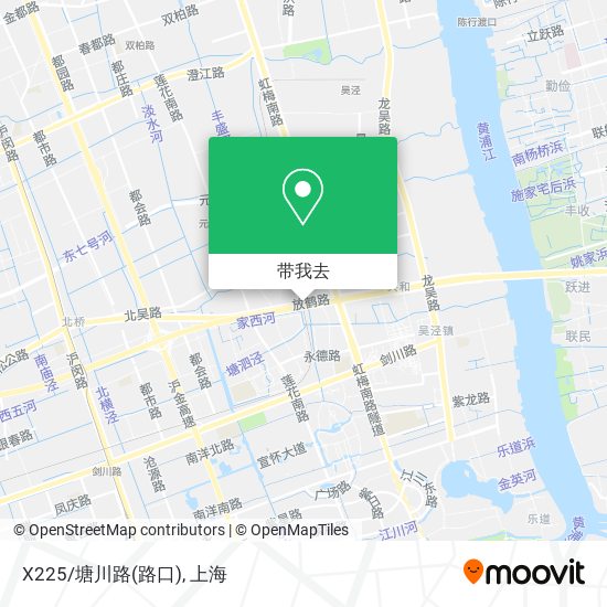 X225/塘川路(路口)地图