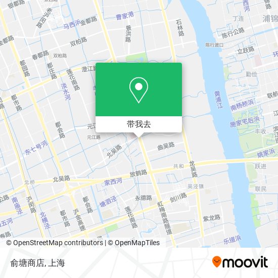 俞塘商店地图