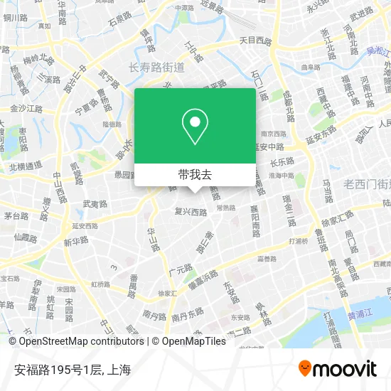 安福路195号1层地图