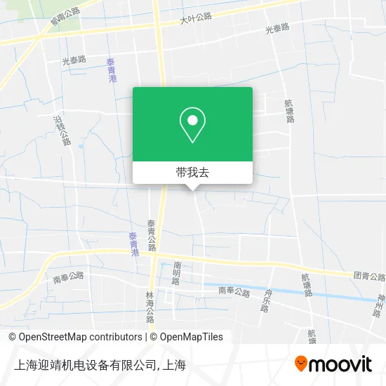 上海迎靖机电设备有限公司地图