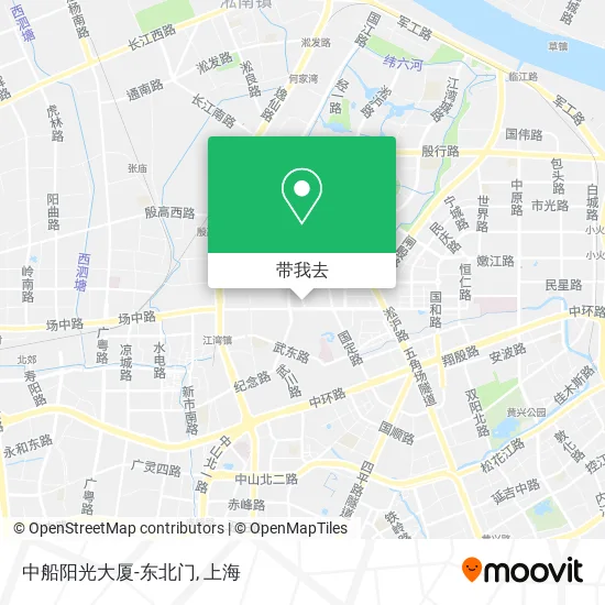 中船阳光大厦-东北门地图