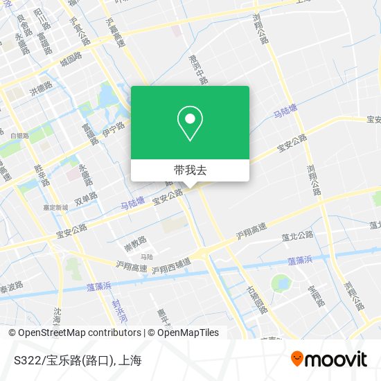 S322/宝乐路(路口)地图