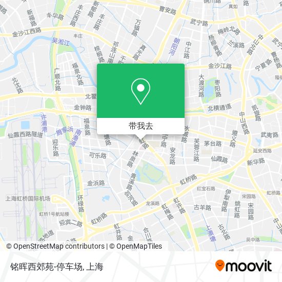 铭晖西郊苑-停车场地图