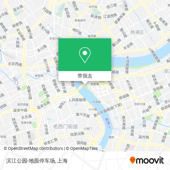 滨江公园-地面停车场地图