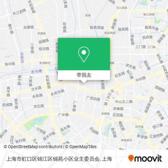 上海市虹口区锦江区锦苑小区业主委员会地图