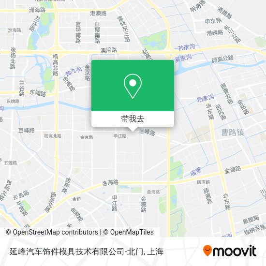 延峰汽车饰件模具技术有限公司-北门地图