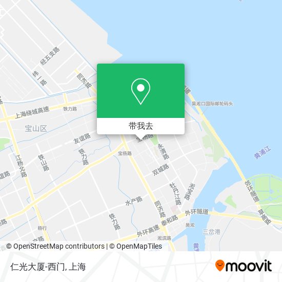 仁光大厦-西门地图