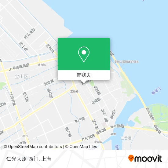 仁光大厦-西门地图