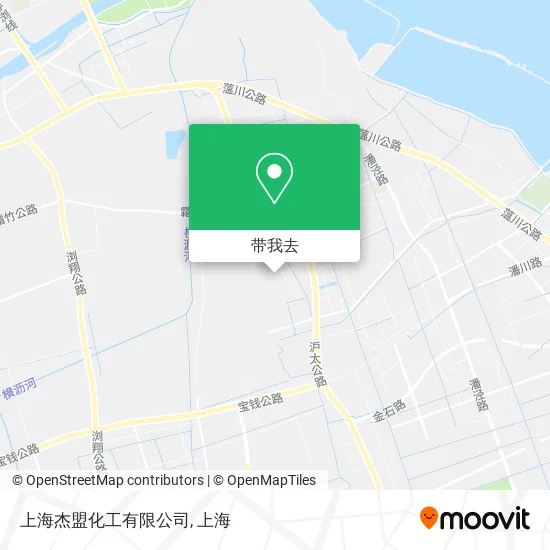 上海杰盟化工有限公司地图