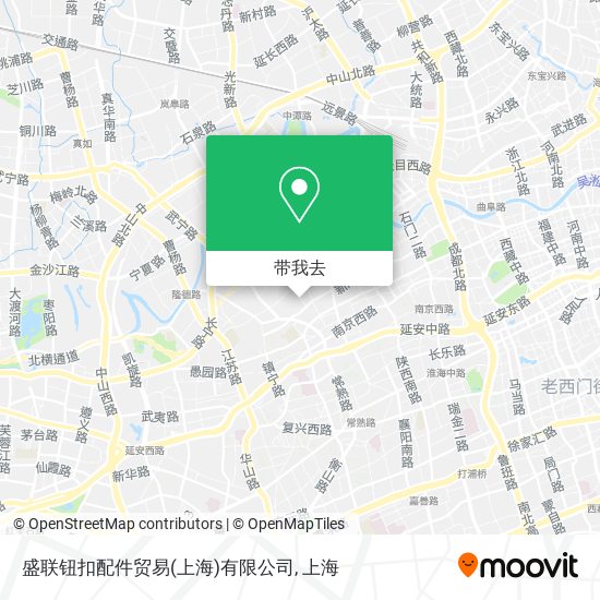 盛联钮扣配件贸易(上海)有限公司地图