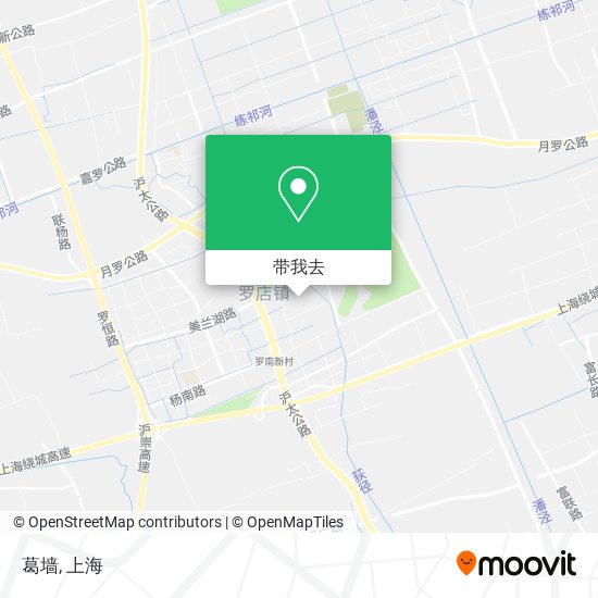 葛墙地图
