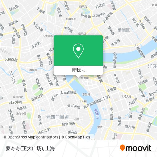 蒙奇奇(正大广场)地图