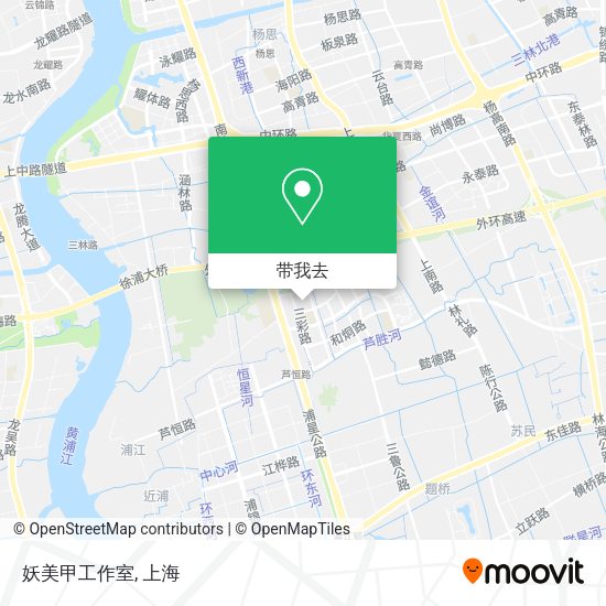 妖美甲工作室地图