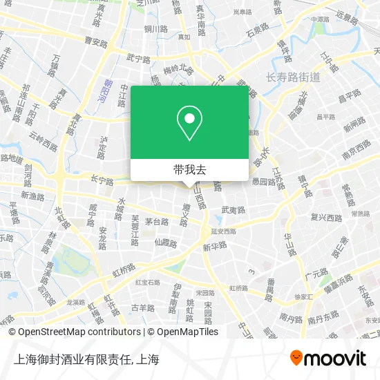 上海御封酒业有限责任地图