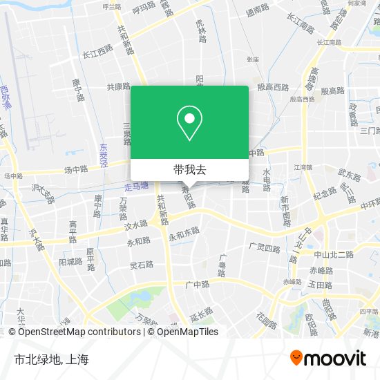 市北绿地地图