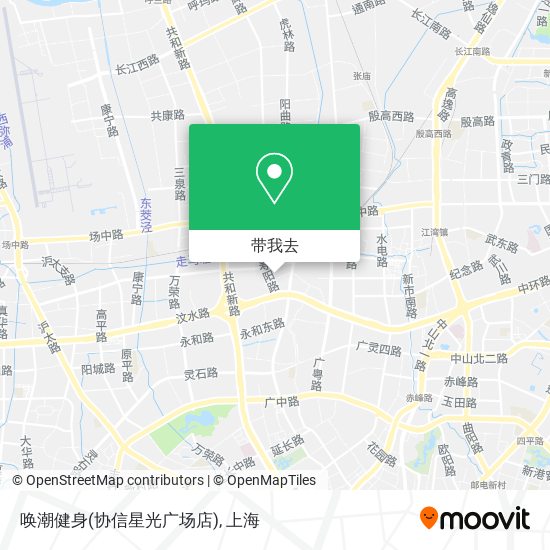 唤潮健身(协信星光广场店)地图