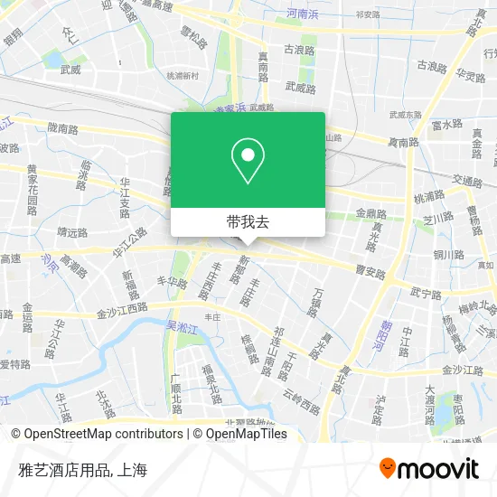 雅艺酒店用品地图