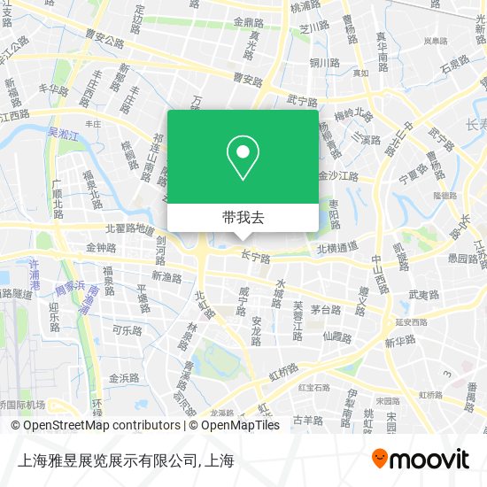 上海雅昱展览展示有限公司地图