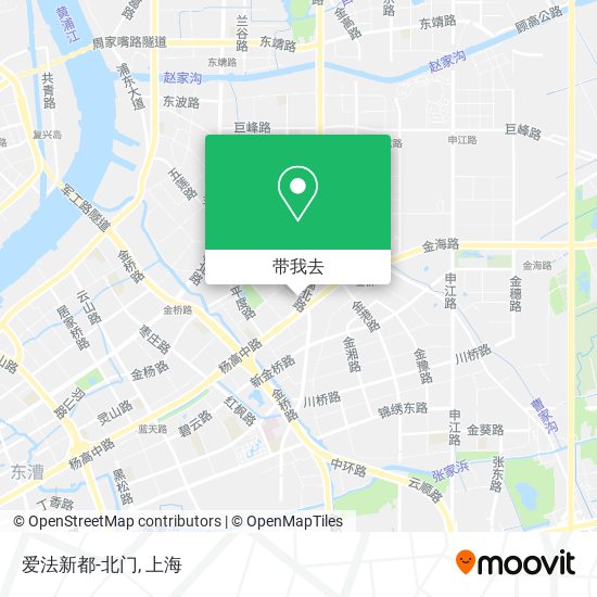 爱法新都-北门地图