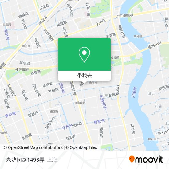 老沪闵路1498弄地图