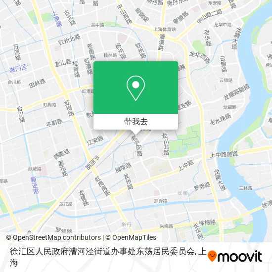徐汇区人民政府漕河泾街道办事处东荡居民委员会地图